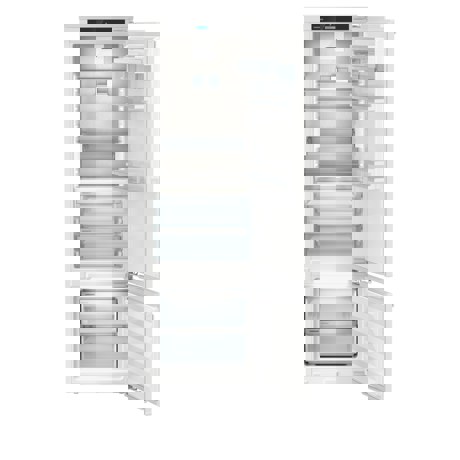 Combina frigorifica incorporabila Liebherr ICBbi 5152 Prime, BioFresh si SmartFrost, 55 cm, 256 l, DuoCooling, SmartDeviceBox, DrySafe, SuperCool, UltraSilent, LightTower, Clasa D